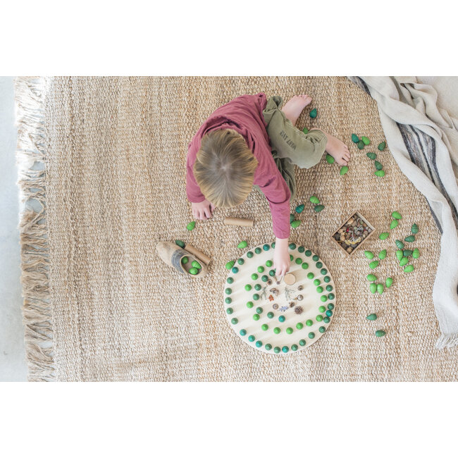 Grapat Mandala Groene Bomen