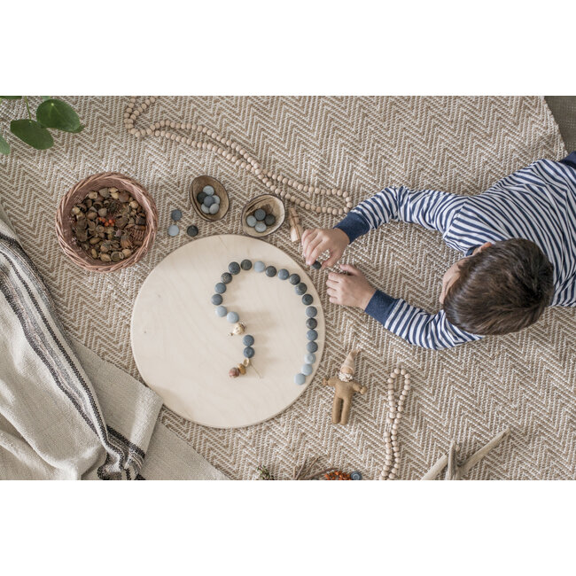 Grapat Mandala Grijze Stenen