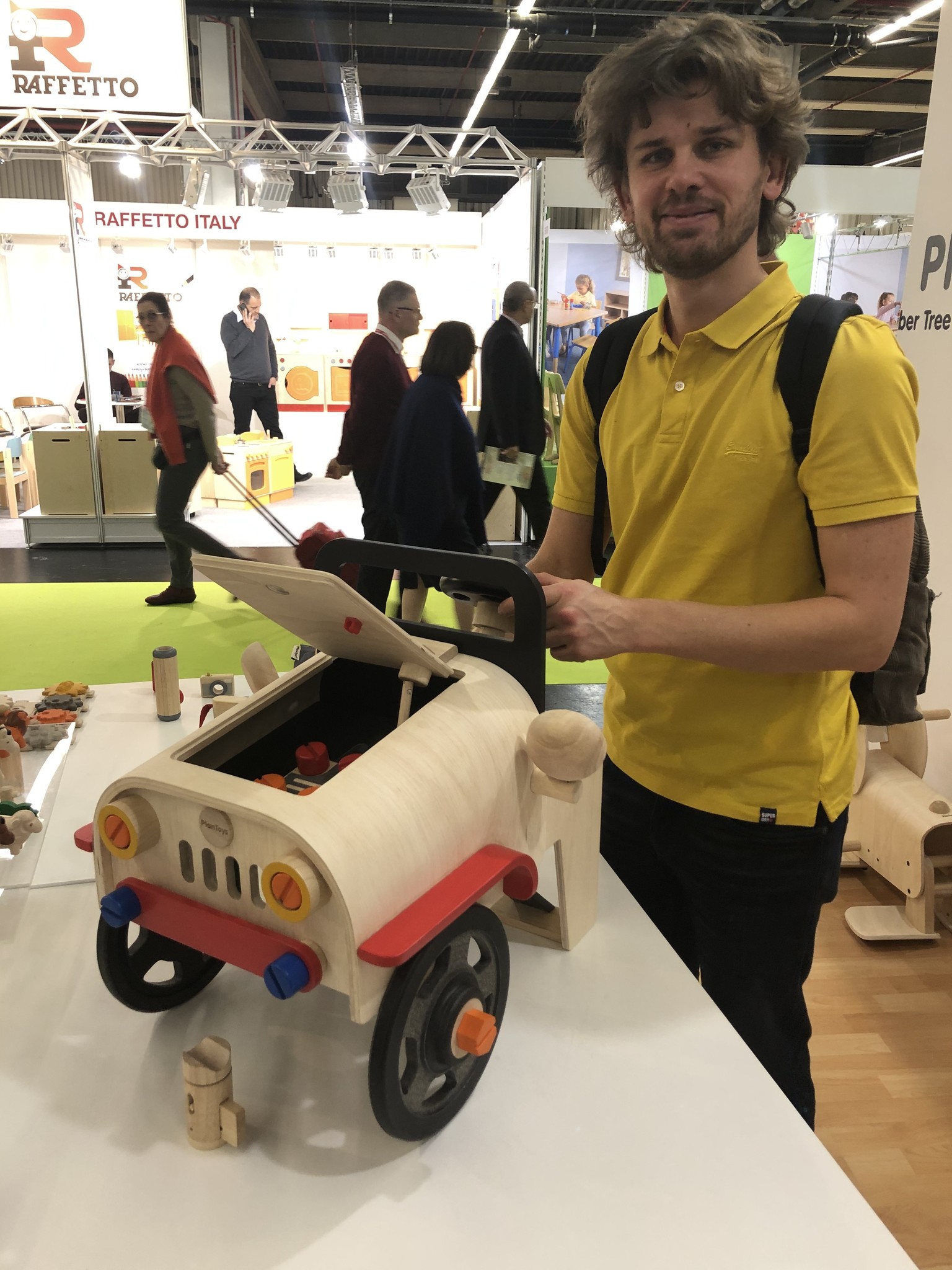 Hout en Plezier at the Spielwarenmesse