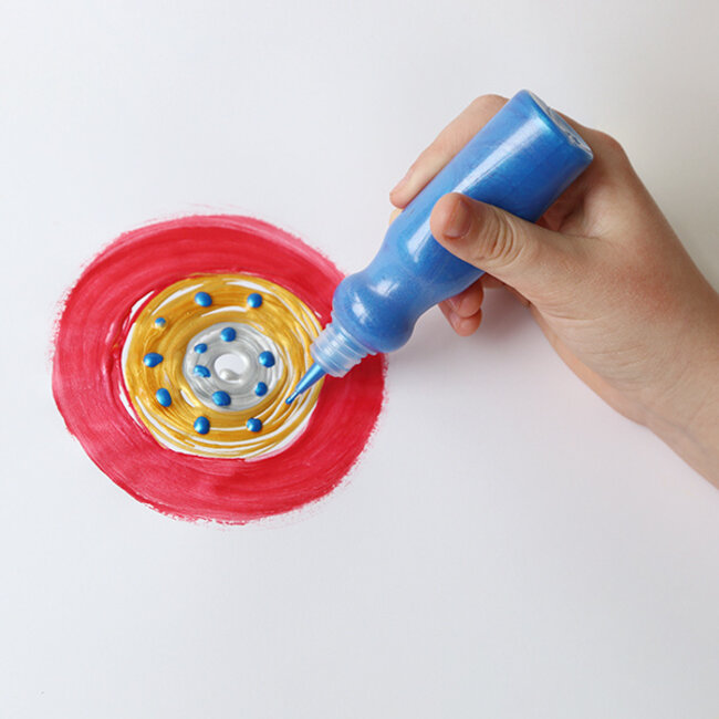 Plakkaatverf Metallic en Neon