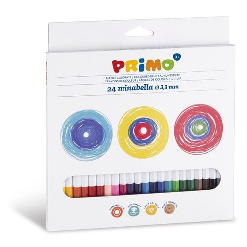 Primo Primo 24 Minabella kleurpotloden Primo Primo 24 Minabella kleurpotloden
