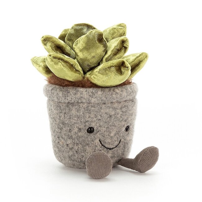 Jellycat Silly Succulent Jade - Vrolijke vetplant