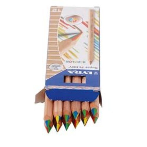 Stockmar Lyra Super Ferby vierkleuren potlood Stockmar Lyra Super Ferby vierkleuren potlood