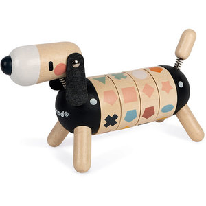 Janod Janod Sweet Cocoon - Hond met vormen en kleuren