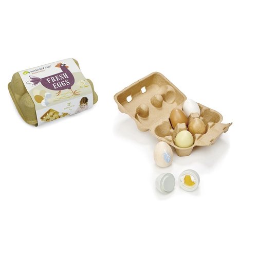Tender Leaf Toys Tender Leaf Toys Houten Eieren Tender Leaf Toys Tender Leaf Toys Houten Eieren
