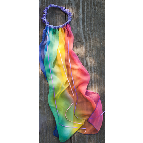 Sarah's Silks Sarah's Silks zijden sluier regenboog Sarah's Silks Sarah's Silks zijden sluier regenboog