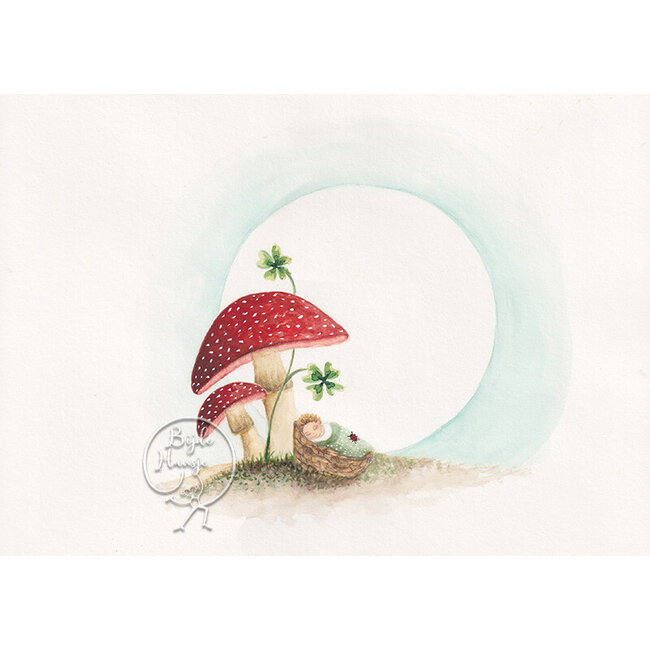 Bijdehansje Mushroom Baby