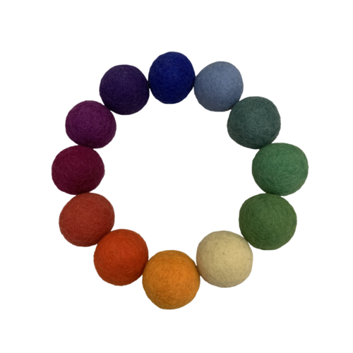 Papoose Papoose - 11 grote vilten ballen Papoose Papoose - 11 grote vilten ballen