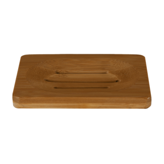 HappySoaps - Zeephouder van Bamboe voor twee Shampoo Bars of Zeep