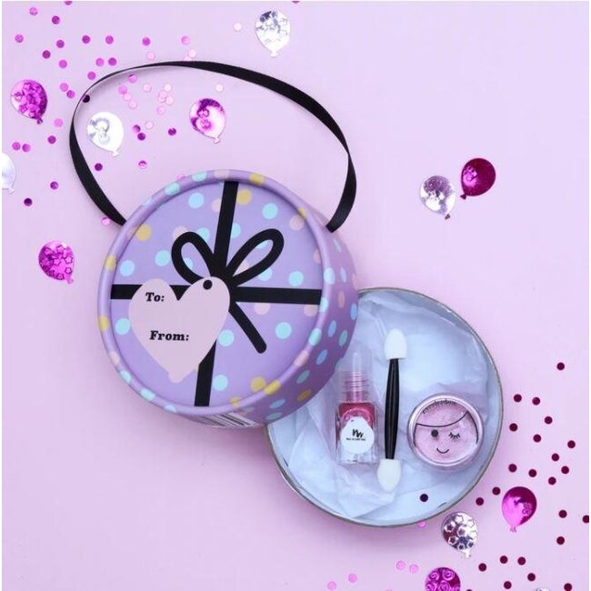 No Nasties Cadeauset - nagellak, oogschaduw en kwastje