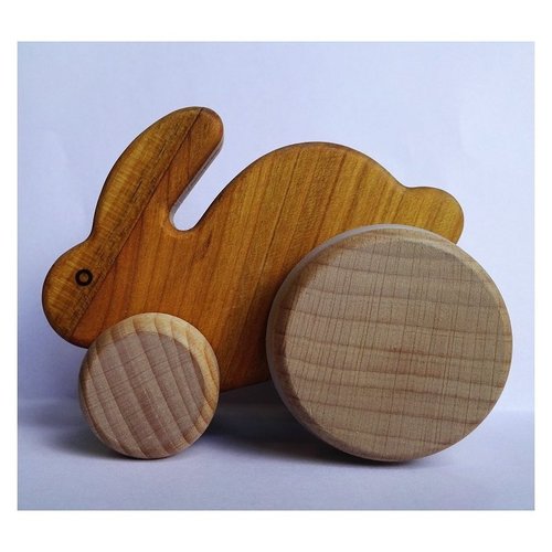 Bajo Houten Speelgoed Bajo Wiebel konijn Bajo Houten Speelgoed Bajo Wiebel konijn