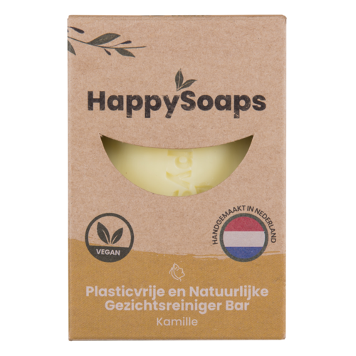 Happysoaps HappySoaps Gezichtsreiniger Bar - Kamille Happysoaps HappySoaps Gezichtsreiniger Bar - Kamille