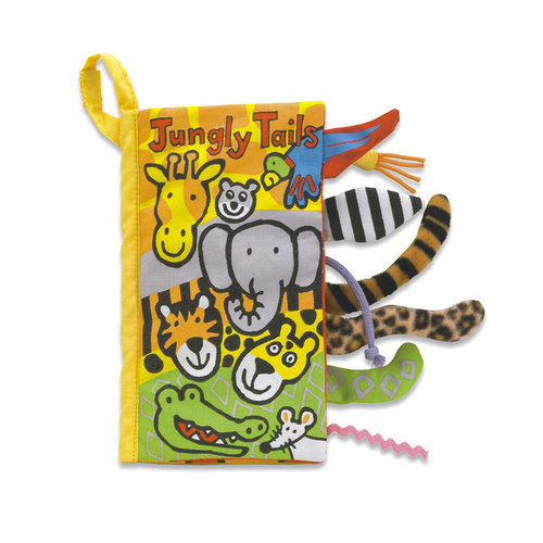 Jellycat Knuffels Jellycat Staartenboek Jungle Jellycat Knuffels Jellycat Staartenboek Jungle