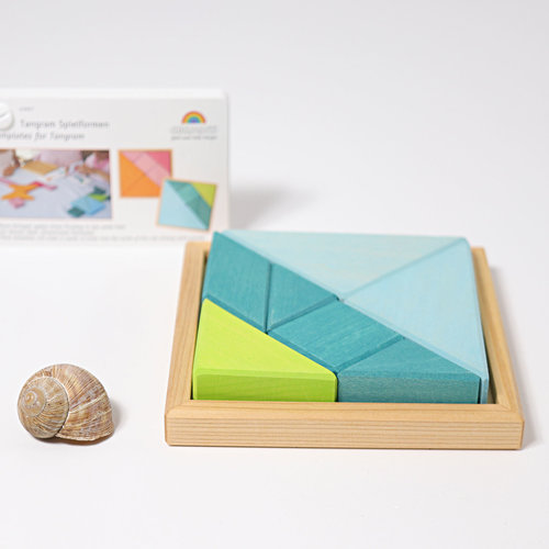 Grimms Grimms Tangram Turquoise Grimms Grimms Tangram Turquoise