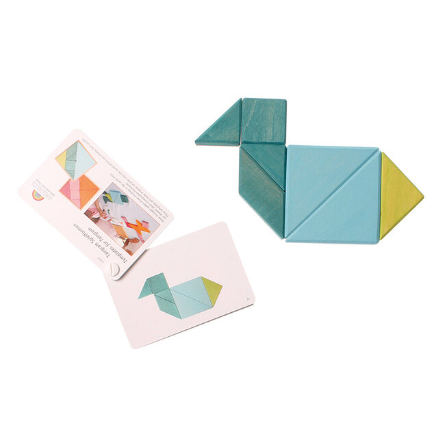 Grimms Tangram Turquoise