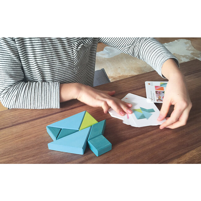 Grimms Tangram Turquoise