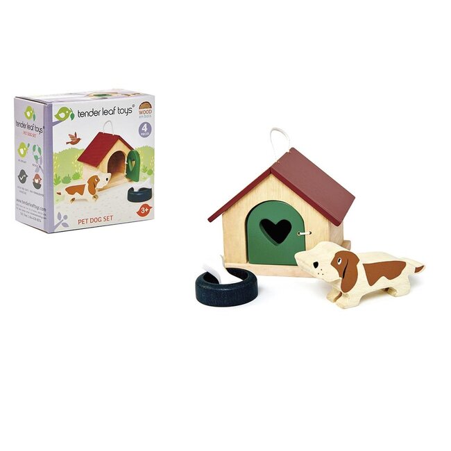 Tender Leaf Toys Huisdierenset Hond