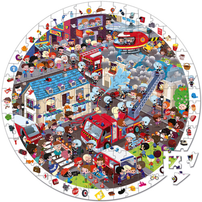 Janod Zoekpuzzel Brandweer