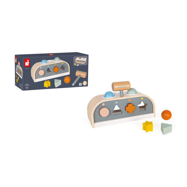 Janod Sweet Cocoon - Hamerbank en vormenstoof