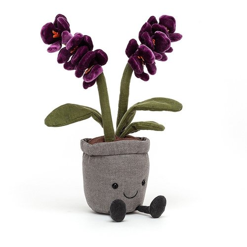 Jellycat Knuffels Jellycat Amuseable Orchid - Paarse Orchidee Jellycat Knuffels Jellycat Amuseable Orchid - Paarse Orchidee