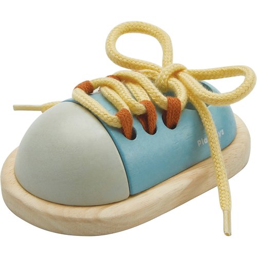 Plan Toys Plan Toys Houten veterschoen Plan Toys Plan Toys Houten veterschoen