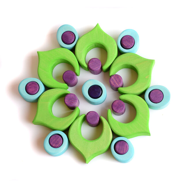 Bumbu Pauw Puzzelbouwset