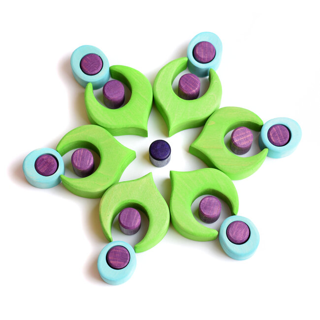 Bumbu Pauw Puzzelbouwset