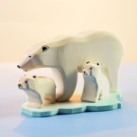 Bumbu Ijsberen op ijsschots