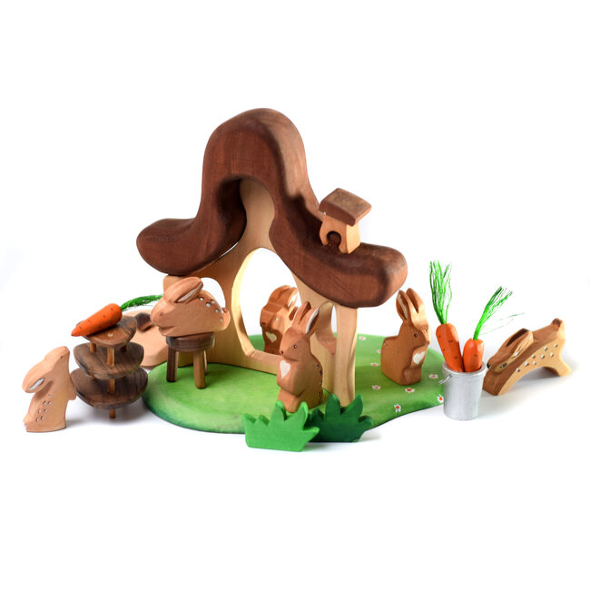 Bumbu Hut in het bos