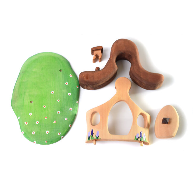 Bumbu Hut in het bos