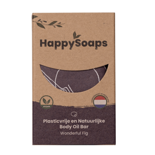 Happysoaps HappySoaps - Body Oil Bar – Wonderful Fig Happysoaps HappySoaps - Body Oil Bar – Wonderful Fig