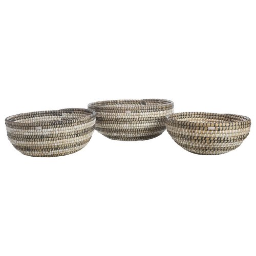 Yoshiko Home Yoshiko Home - Nhom - Schalen set van 3 Yoshiko Home Yoshiko Home - Nhom - Schalen set van 3