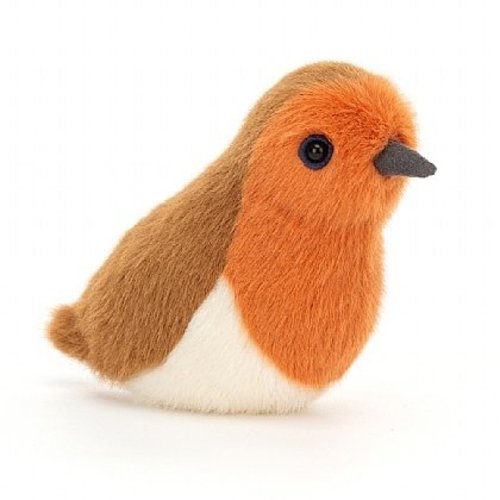 Jellycat Knuffels Jellycat Birdling Robin - Roodborstje Jellycat Knuffels Jellycat Birdling Robin - Roodborstje