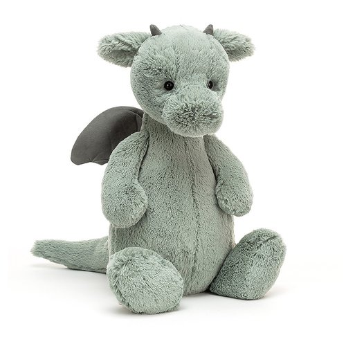Jellycat Knuffels Draak Bashful Groot Jellycat Knuffels Draak Bashful Groot