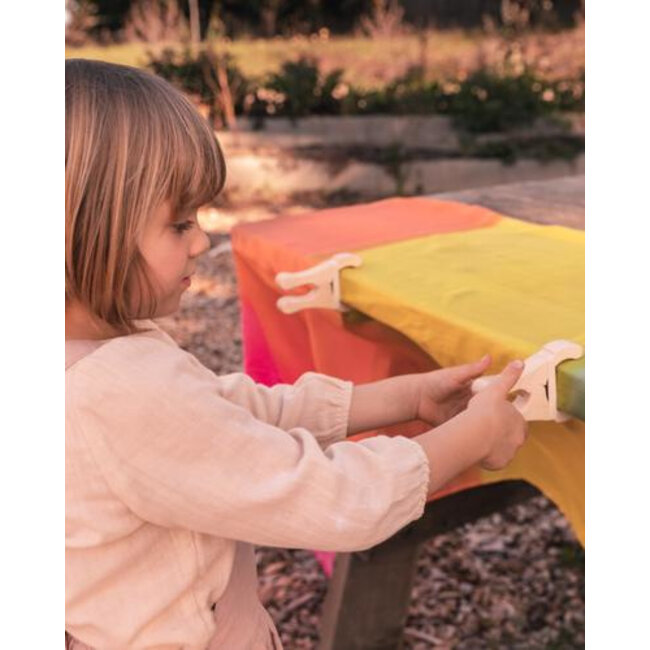 Sarah's Silks Houten speelknijper