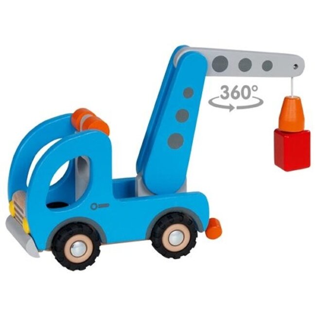 Goki Kraan met aanhanger