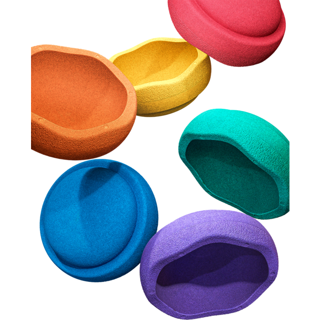 Stapelstein Rainbow (6 stuks)