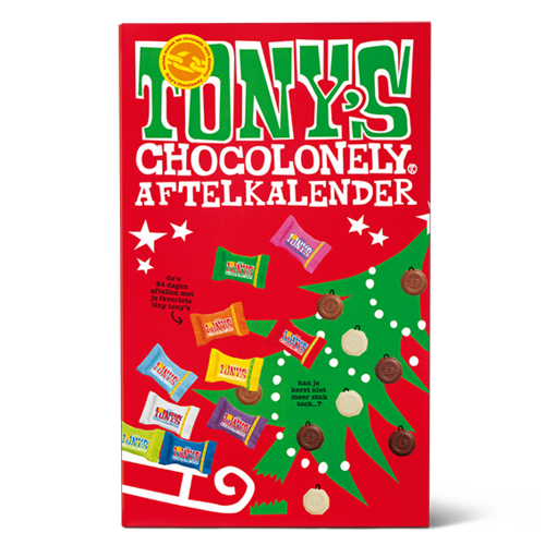Tony's Chocolonely Tony's Chocolonely kerst adventskalender