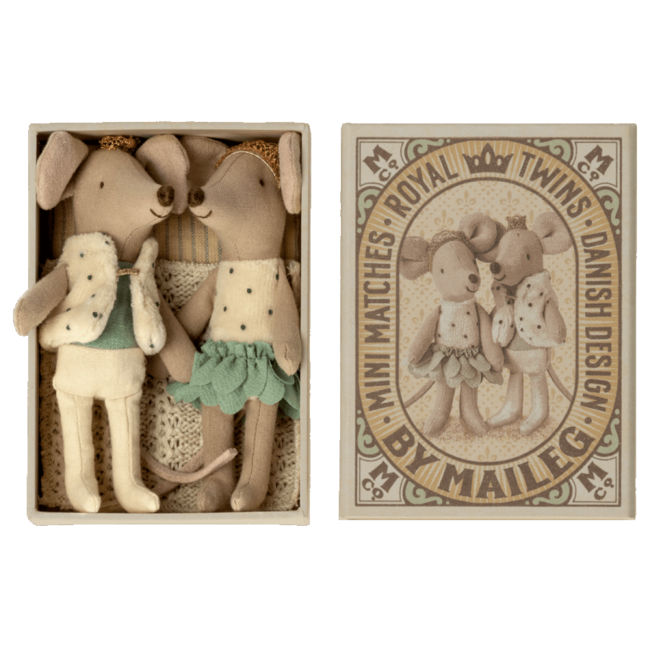 Maileg Tweeling Prins en Prinses