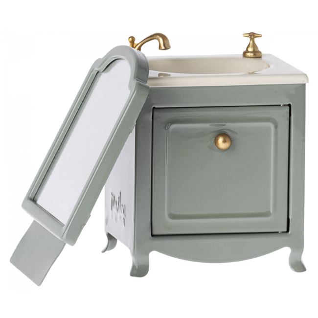 Maileg Wastafel met spiegel - Mint