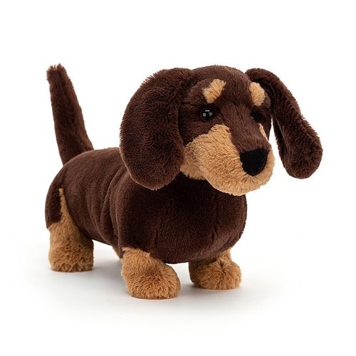 Jellycat Knuffels Jellycat Otto Sausage Dog - Teckel Jellycat Knuffels Jellycat Otto Sausage Dog - Teckel