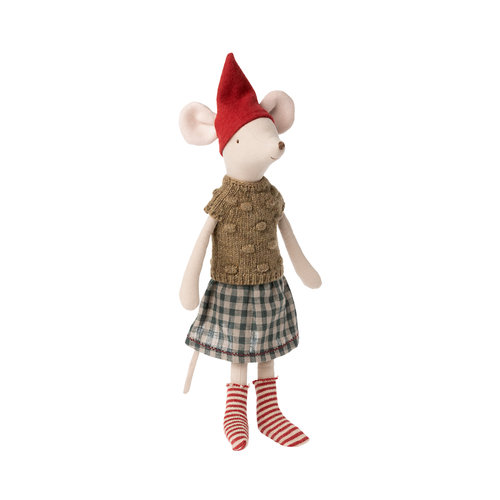 Maileg Maileg Kerstmuis - Medium Maileg Maileg Kerstmuis - Medium
