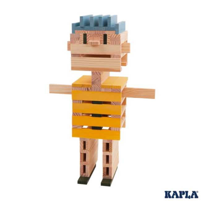 Kapla Barrel 120 Lichtblauw, Geel en Groen