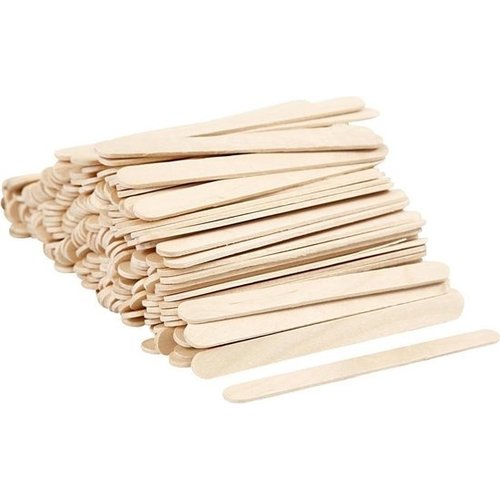 Hout & Plezier Houten Ijsstokjes klein - 50 stuks Hout & Plezier Houten Ijsstokjes klein - 50 stuks