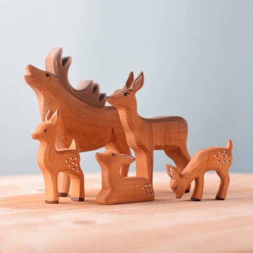 Bumbu Toys Bumbu Herten Familie Set Bumbu Toys Bumbu Herten Familie Set