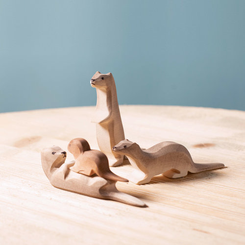 Bumbu Toys Bumbu Otter Familie Set Bumbu Toys Bumbu Otter Familie Set