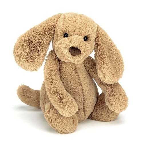 Jellycat Knuffels Jellycat Bashful Toffee Puppy Small Jellycat Knuffels Jellycat Bashful Toffee Puppy Small