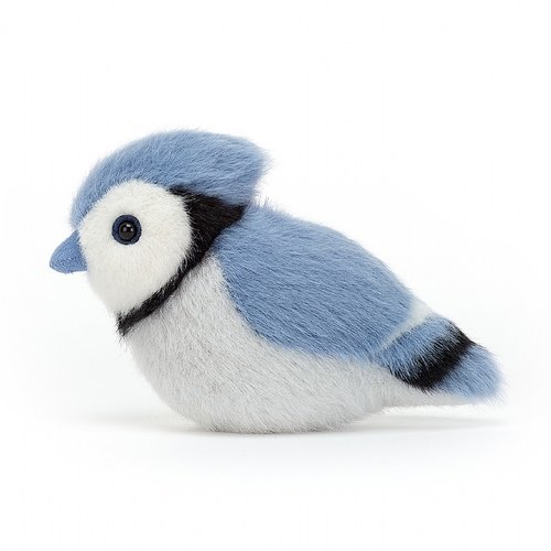 Jellycat Knuffels Jellycat Birdling Blue Jay - Blauwe Gaai Jellycat Knuffels Jellycat Birdling Blue Jay - Blauwe Gaai