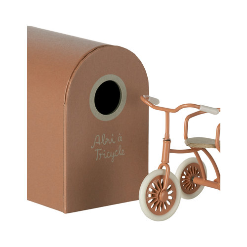 Maileg Maileg Abri à tricycle, driewieler - Koraal Maileg Maileg Abri à tricycle, driewieler - Koraal