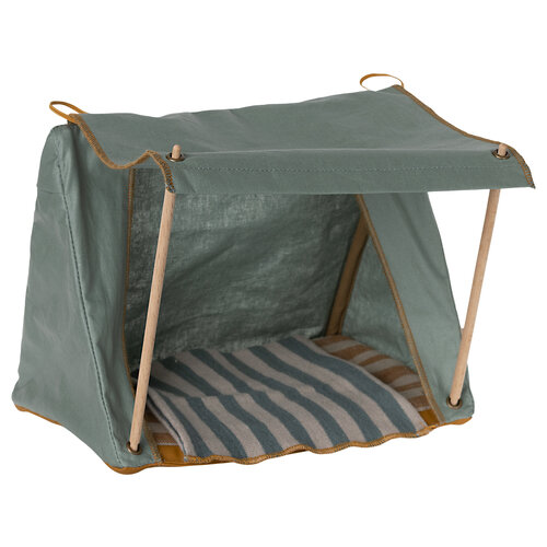 Maileg Maileg Happy Camper Tent met stokken Maileg Maileg Happy Camper Tent met stokken